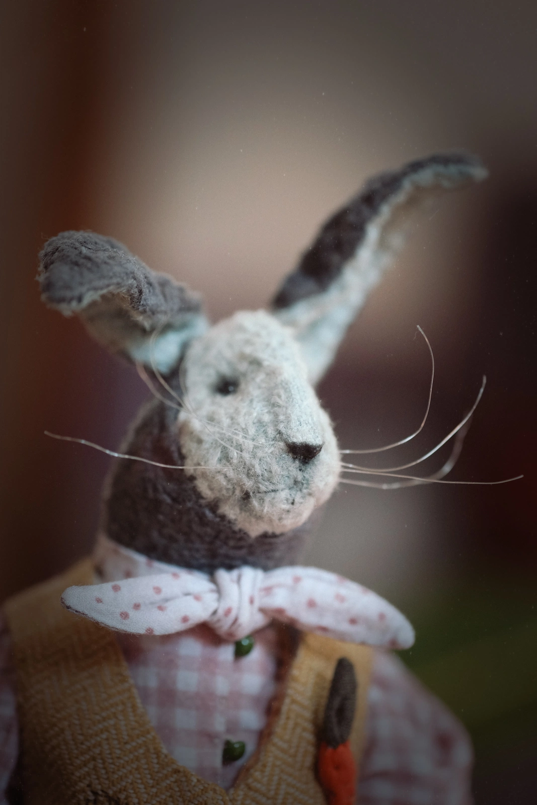 A Rabbit with a carrot