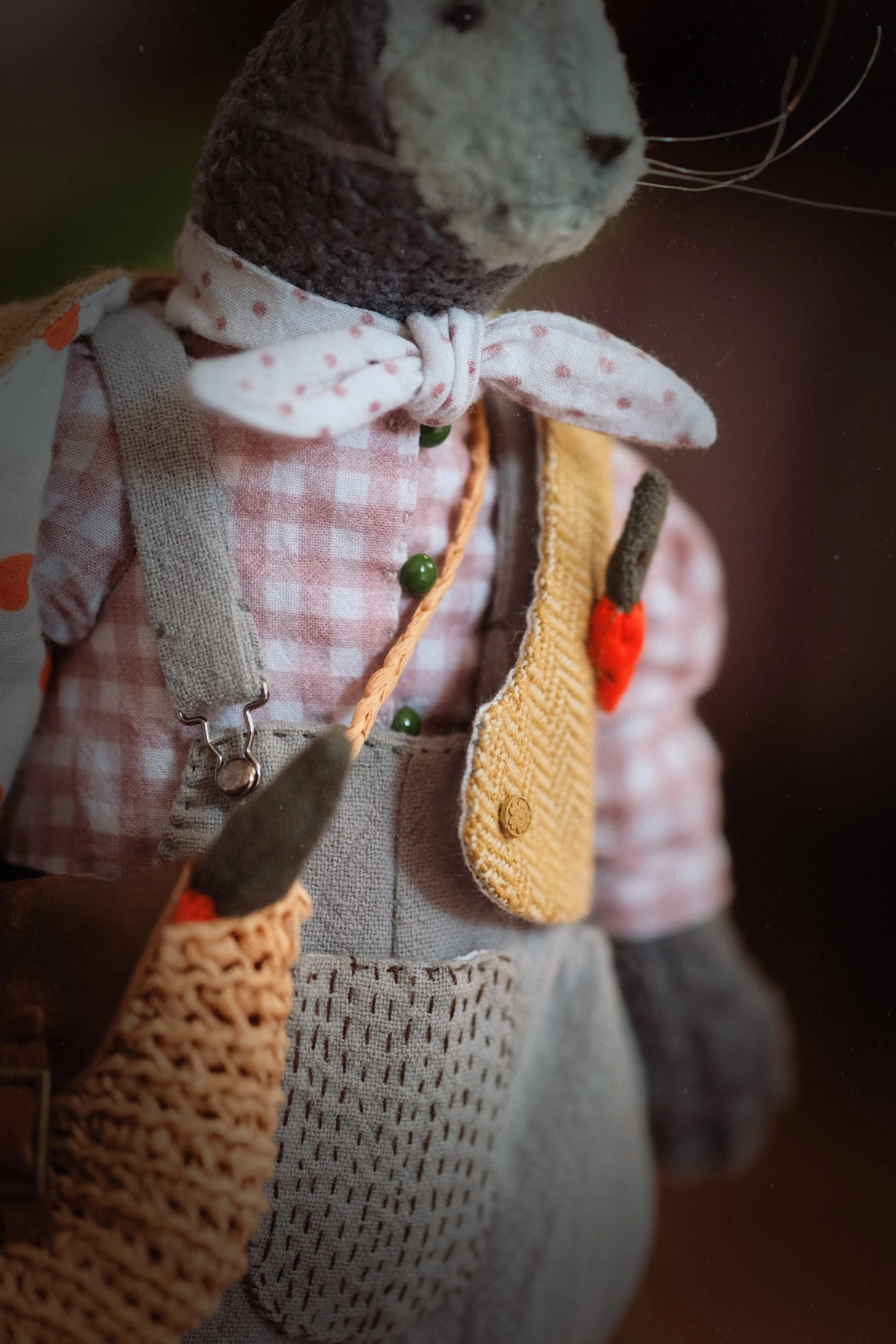 A Rabbit with a carrot